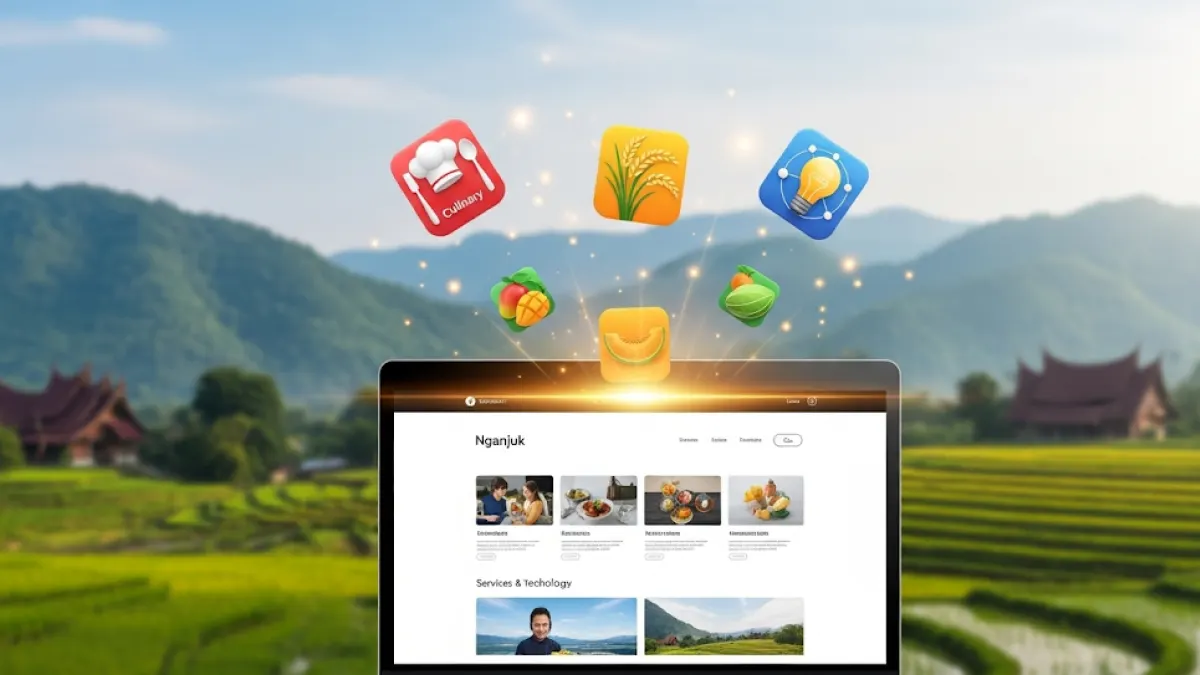 5 Ide & Inspirasi Website untuk Bisnis Khas Nganjuk (Kuliner, Pertanian, Jasa) 2