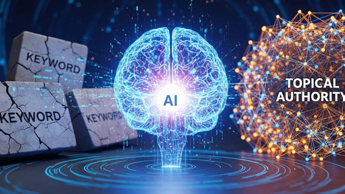 SEO di Era AI Generatif_ Cara Google Mengevaluasi Topik (Bukan Lagi Sekadar Keyword) di 2026 - 1